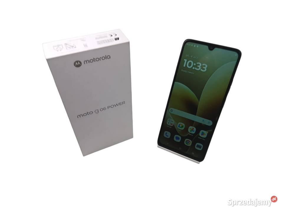 Smartfon MOTOROLA Moto G06 Power 464GB Katowice