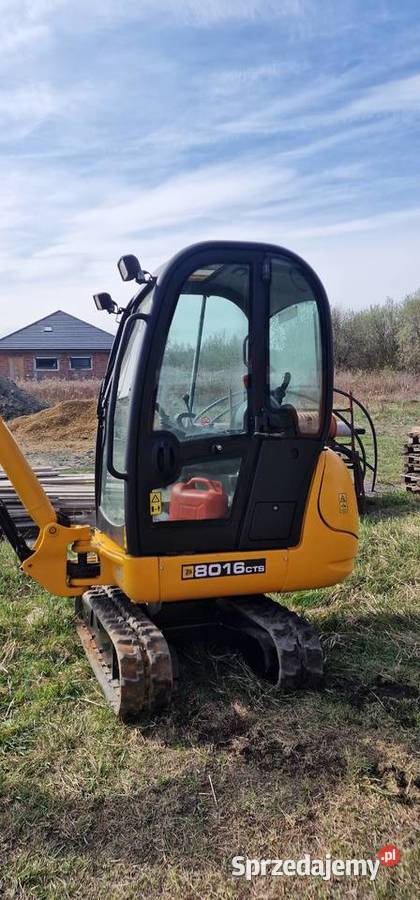 Sprzedam jcb 8016 2012 super stan Świętochłowice