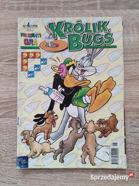 Komiks Królik Bugs 4/1998 Maj wyd. Egmont Rzeszów