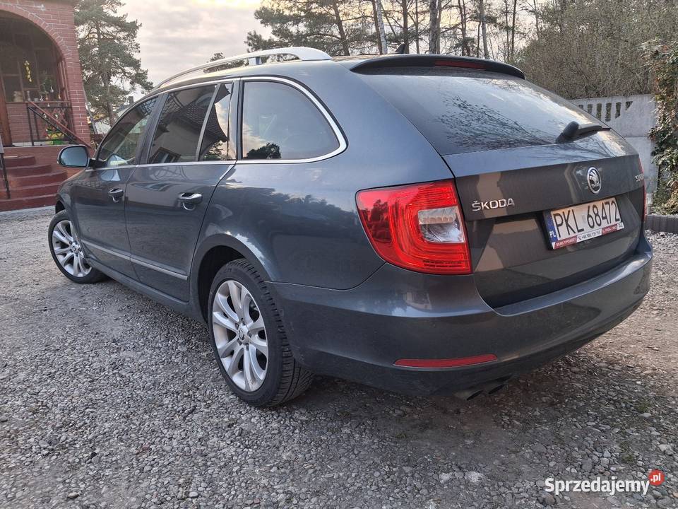 Skoda Superb II Lift Kombi 2013 wielofunkcyjna kierownica wielkopolskie