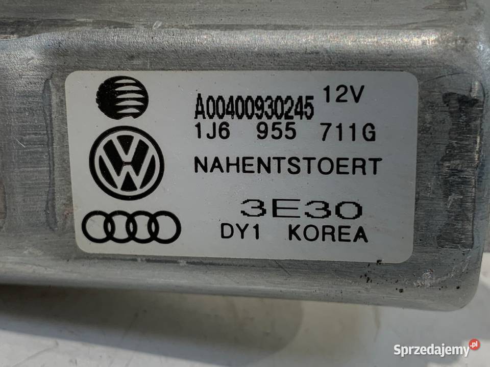 SILNIK WYCIERACZEK TYŁ VW GOLF IV 1J6955711G osobowe podkarpackie