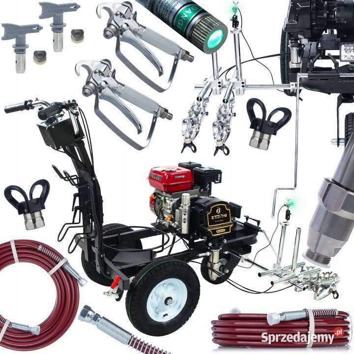 Malowarka Drogowa Spalinowa 7P 23 MPa 4 Lmin 2 małopolskie Ludźmierz