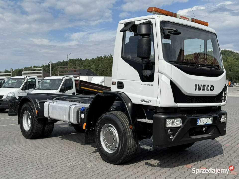 Iveco Eurocargo 150280 Rama 550 Napęd 4x4 Widełki