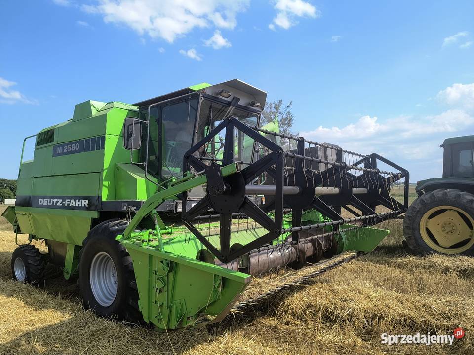 Deutz fahr 2580 stół do rzepaku wózek 36 nieuszkodzony Zbożowe lubelskie Guzówka