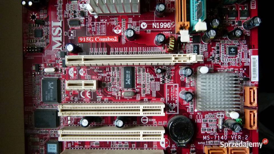 Płyta MSI 915G Combo Komputer Pentium4 3GHz RAM Zamość