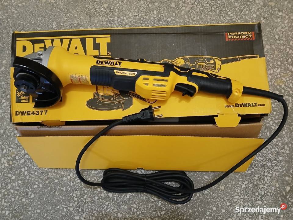 Szlifierka kątowa 1700W DeWalt DWE4377 Łódź
