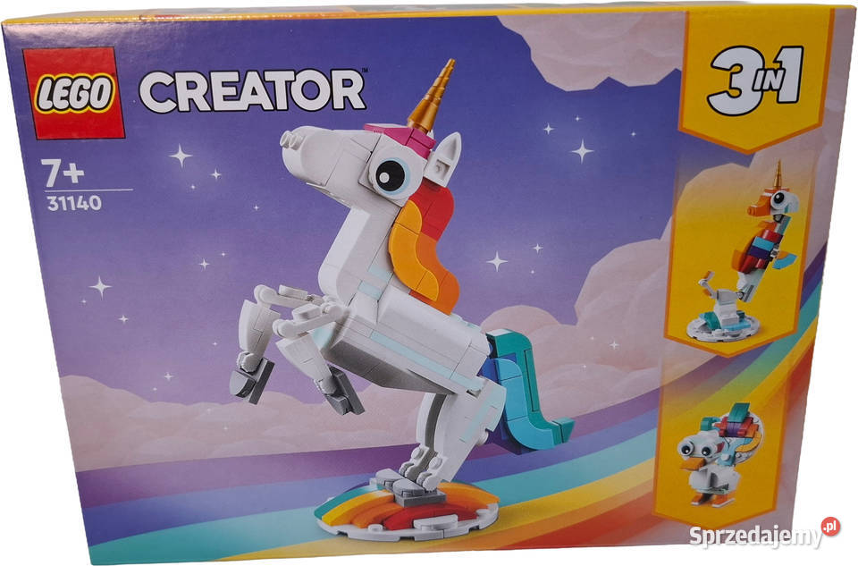 Klocki Lego Creator 3w1 Magiczny jednorożec Czeladź