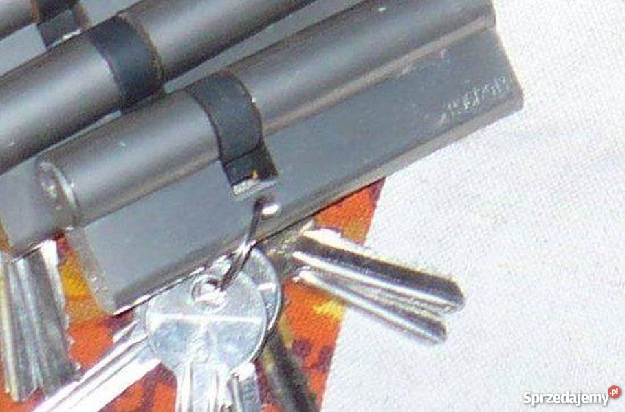 Zamek zamki wkładka wkładki do drzwi 3 klucze Dom i Ogród Złotów