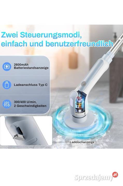 Szczotka elektryczna do czyszczenia fug kabiny lubuskie Gorzów Wielkopolski