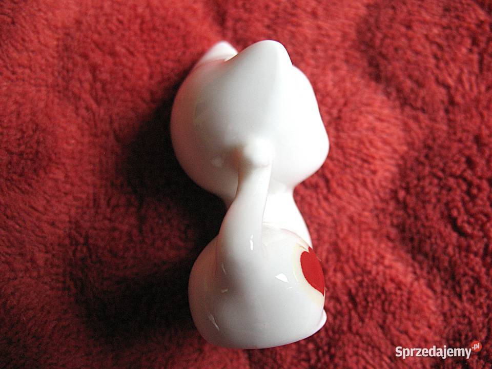 Kot malutki figurka porcelana 5 x 4 x 3 mazowieckie Siedlce