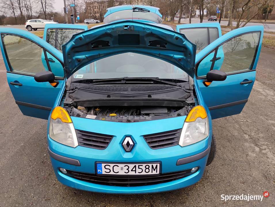 Renault Modus 16pbZadbany Serwis przeb179tyśkm 1600cm3 śląskie Częstochowa