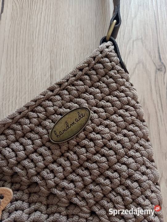 Sznurkowa torebka Handmade lubelskie