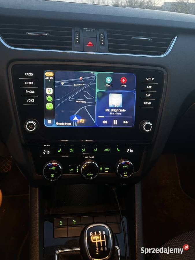 Skoda Octavia III 14 TSI czujnik parkowania