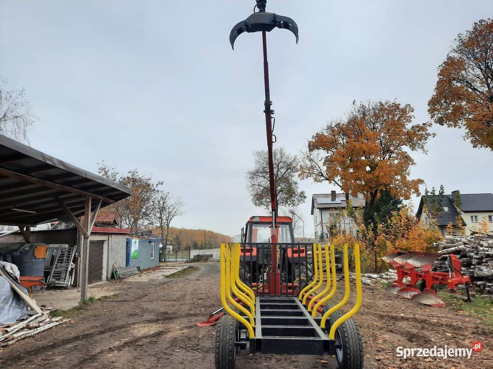 Przyczepa Leśna z HDS mazowieckie Ojrzeń