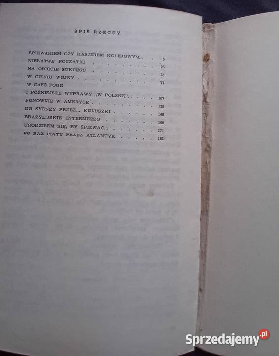 Mieczysław Fogg palanta do Belcanta Iskry 1971 r Koźminek