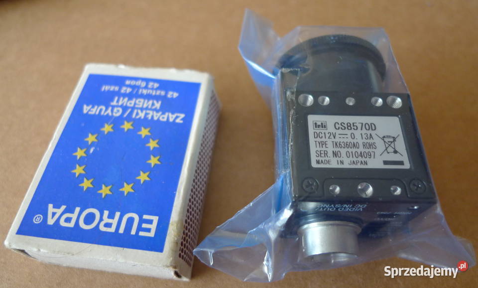 CCD CAMERA CS8570D TELI TOSHIBA nowa kamera Białystok