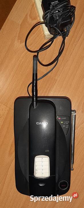 Bezprzeowodowy telefon stacjonarny Casjo model