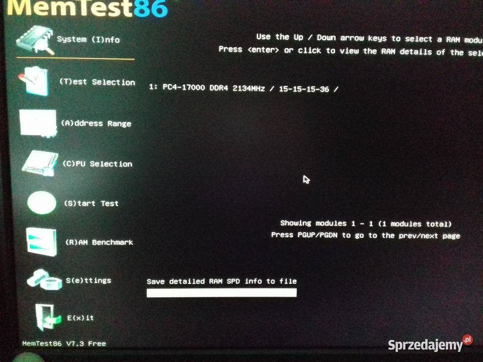 GSkill TridentZ RGB LED bez obudowy DDR4 8GB
