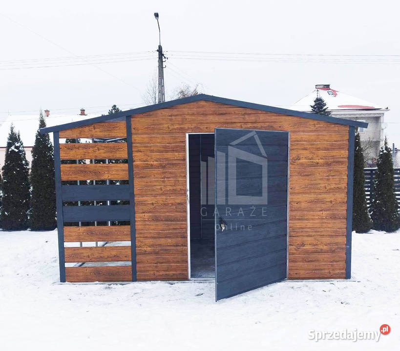 Domek Ogrodowy Schowek Garaż 2x2 drewnopodobny Kalisz