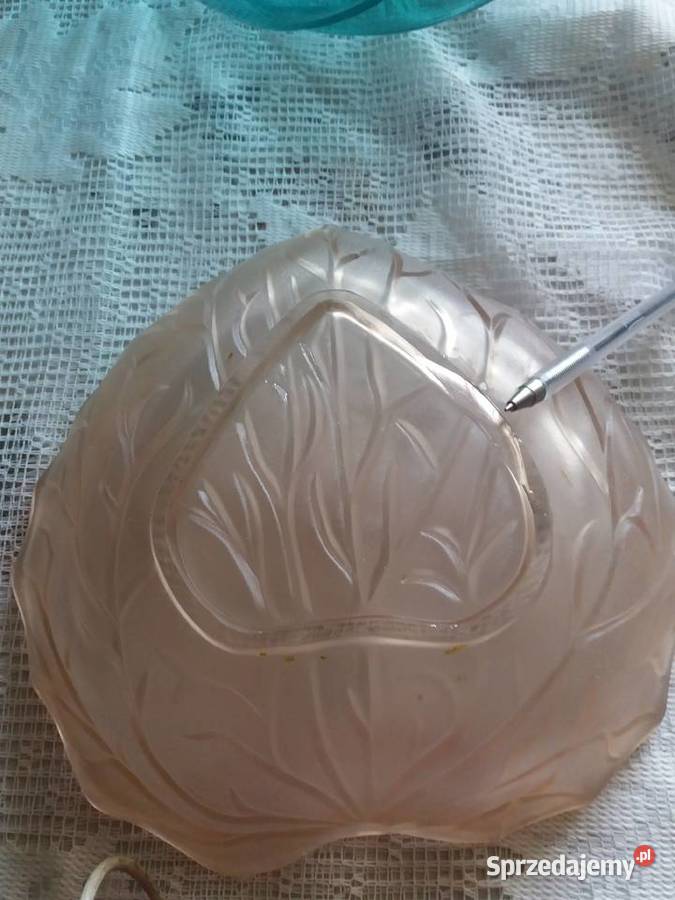 Salaterki polmiski szkło kolorowe małopolskie Wieliczka