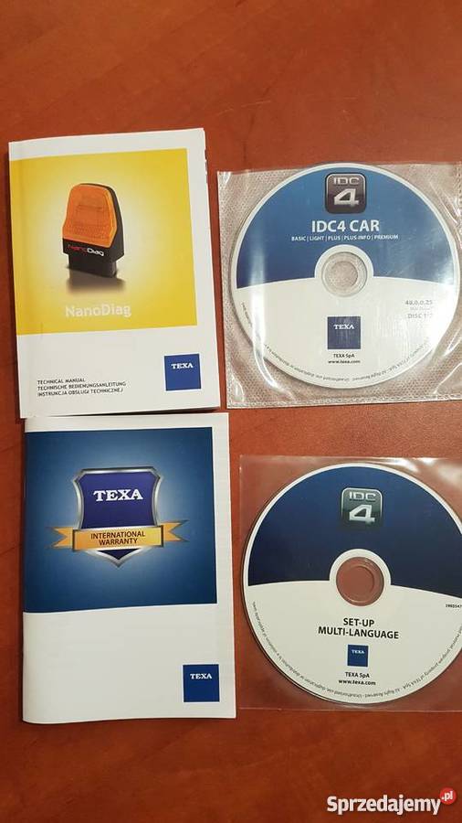 Tester diagnostyczny TEXA Nano Diag IDC5 Plus Złącze OBD II łódzkie Zelów