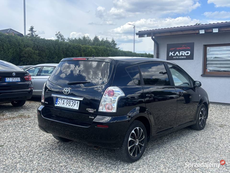 Toyota Corolla Verso 2008r 7 osobowy GWARANCJA VAT marża Paniówki