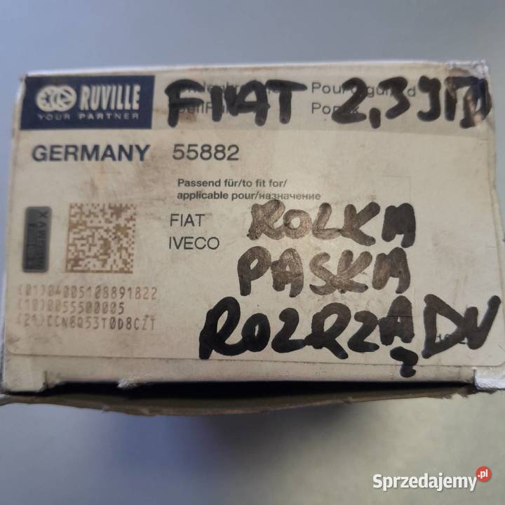 Rolka napinająca paska rozrządu 55882 RUVILLE Ryki