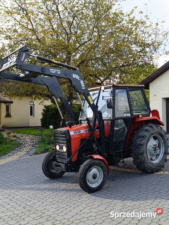 Ursus 3512 1997r ładowacz czołowy na jostycku Opatów