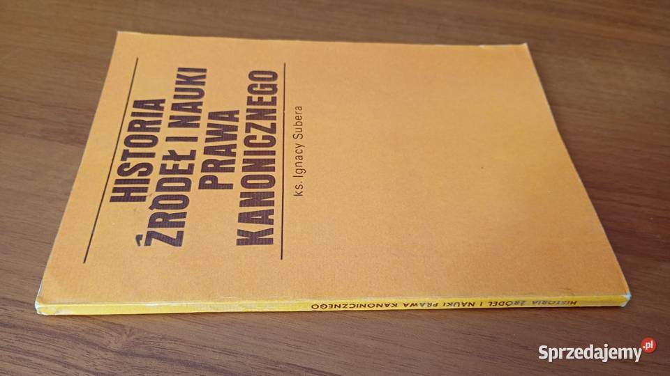 Historia źródeł i nauki prawa kanonicznego Gdańsk