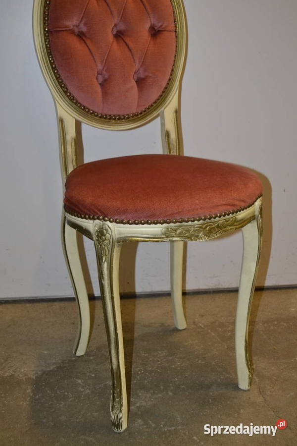 krzesło dekoracyjne filigranowe śląskie Będzin