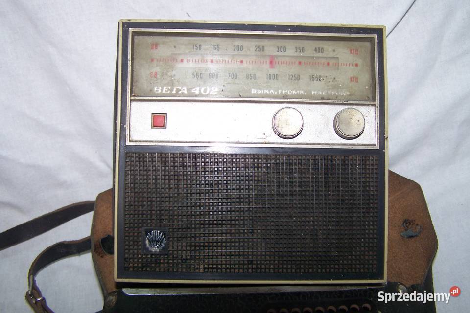 małe radio Wega 402 Rosja Radziecka