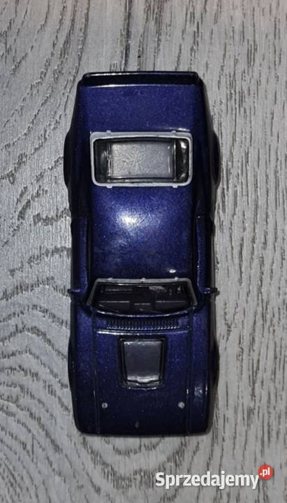 Autko samochód resorak Hot Wheels Fast Furious niebieski Łódź