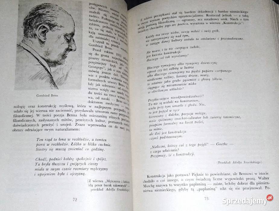 Literatura niemiecka w XX wieku Wilhelm Szewczyk Chełm sprzedam