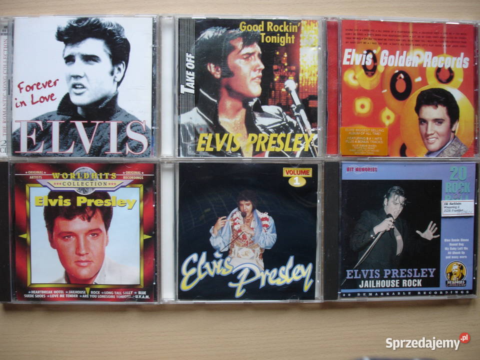 ELVIS PRESLEY płyty CD 1 płyta lubuskie