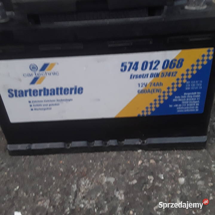 Akumulator 12v 74ah Ząbki