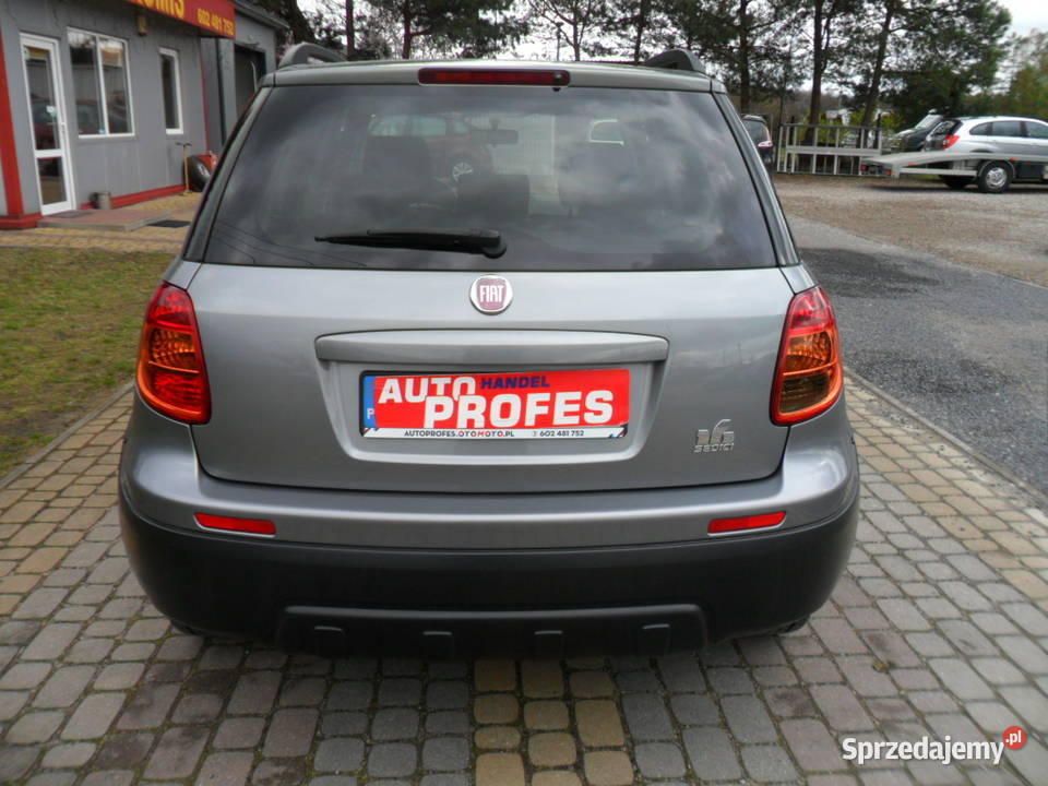 Fiat Sedici 16 gaz stan kurtyny powietrzne