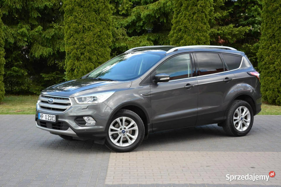 Ford Kuga Radar ACC Sony SYNC3 Navi półskóry szary Ostrów Mazowiecka sprzedam