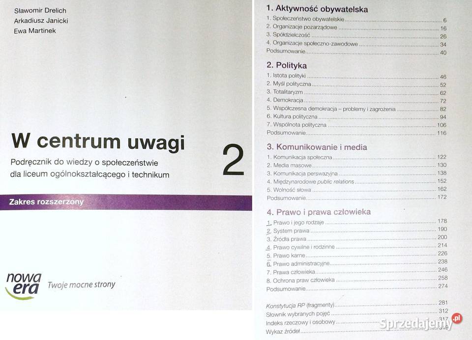 W centrum 2 Podręcznik do wiedzy S Drelich A Pozostałe Chełm