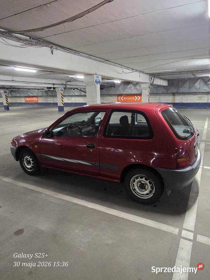 Toyota Starlet 13 benzynowy mazowieckie Warszawa