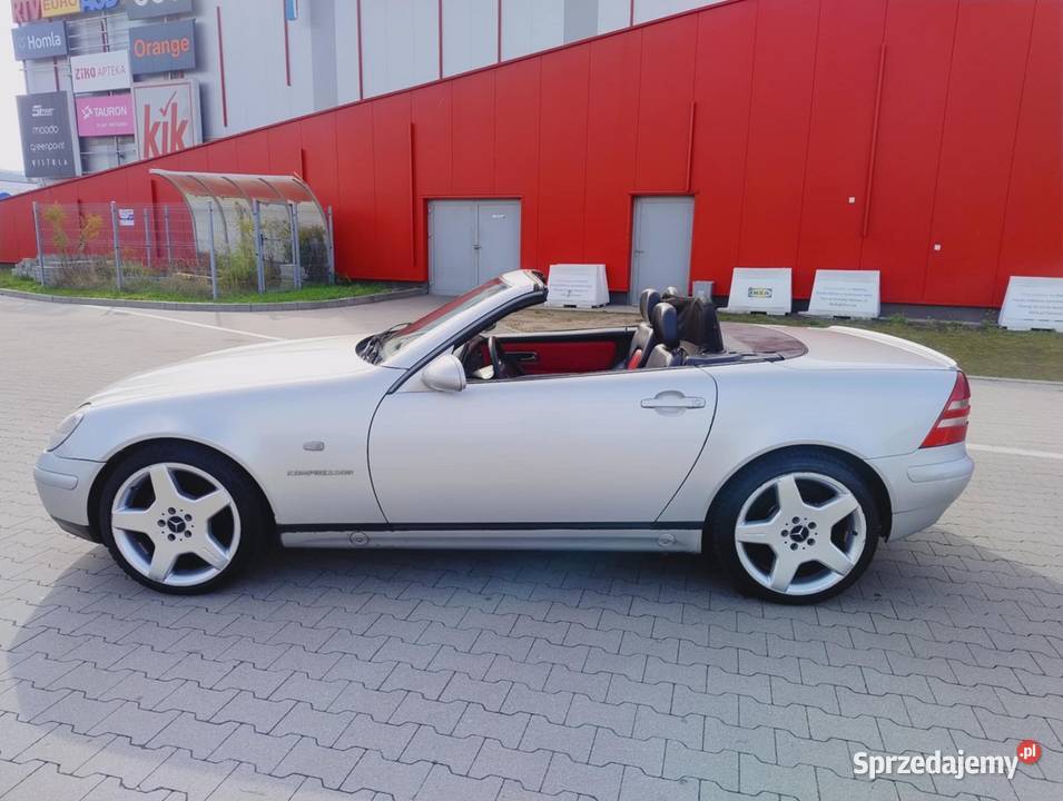 MERCEDES SLK KOMPRESOR 198 GAZ BRC SPRAWNA KLIMA nieuszkodzony SLK Myślenice