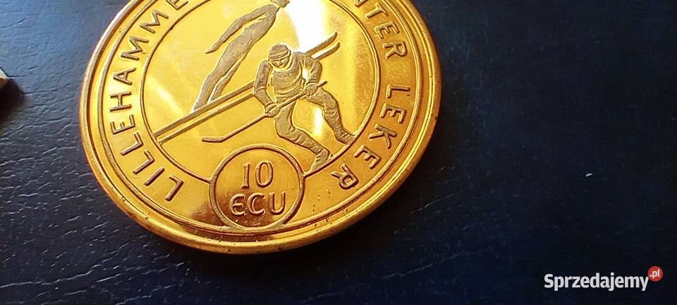 Stare monety 10 ECU 1994 Norwegia podkarpackie Lesko