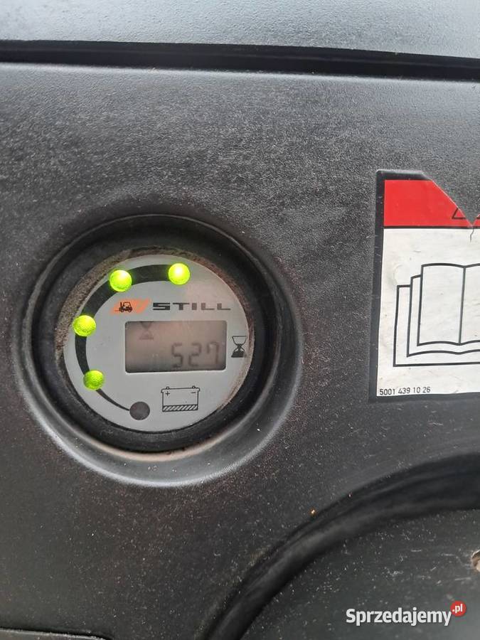 Wózek paleciak elektryczny Still EGV 14 2009r śląskie