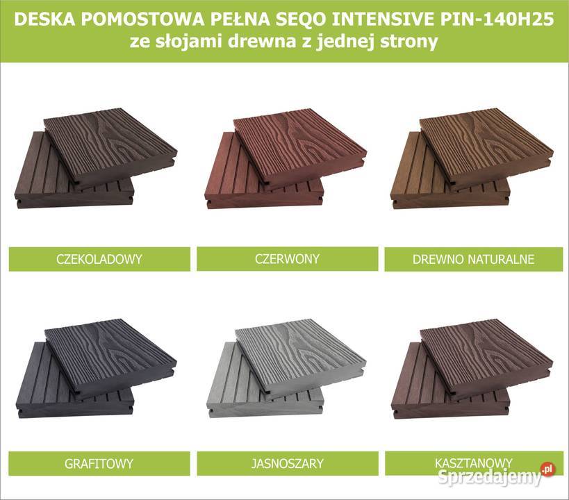 DESKA POMOSTOWA PEŁNA SEQO INTENSIVE MODEL Ostrzeszów