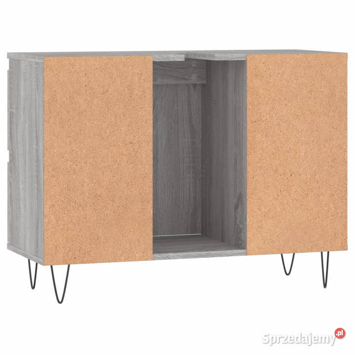 Szafka łazienkowa szary dąb sonoma 80x33x60 mazowieckie Warszawa