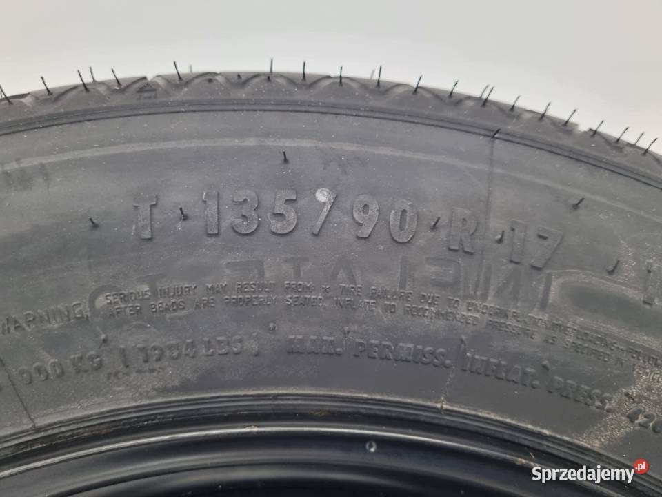 KOŁO DOJAZDOWE Ford Kuga I MK1 13590 R17 5x108 Chełm