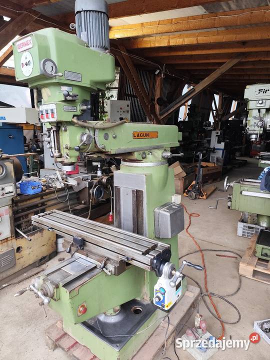 Frezarka do metalu wiertarkofrezarka Lagun ISO Maków Podhalański
