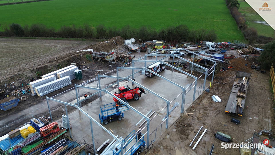 Hala 450 m2 stalowa produkcyjna magazyn warsztat