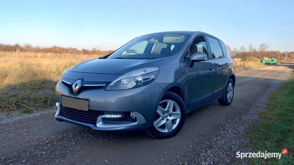 Renault Scenic 15 DCI bezwypadkowy 2 właściciel elektryczne lusterka małopolskie Niepołomice
