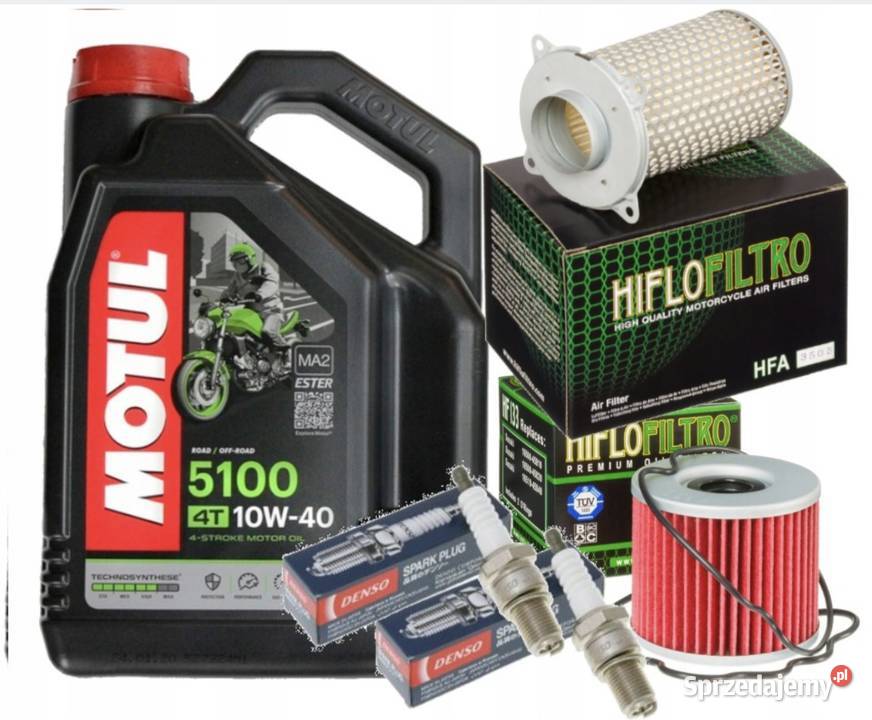 SUZUKI GS 500 ZESTAW FILTRY OLEJ POWIETRZE Filtry oleju Racibórz