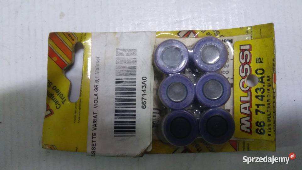 Rolki wariatora Malossi 16x13 SKUTER 4T ZIPP Bielsk Podlaski